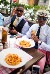 Street style at Pitti Uomo 90