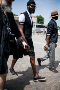 Street style at Pitti Uomo 90