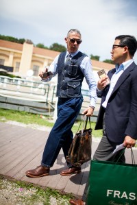 Street style at Pitti Uomo 90