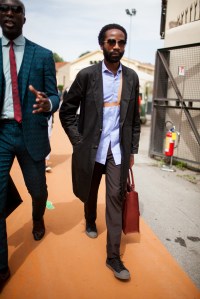 Street style at Pitti Uomo 90