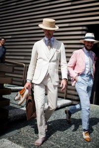 Street style at Pitti Uomo 90