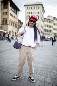 Street style at Pitti Uomo 90