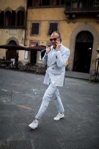 Street style at Pitti Uomo 90