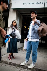 London Collections: Men spring 2017 street style