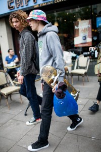 London Collections: Men spring 2017 street style