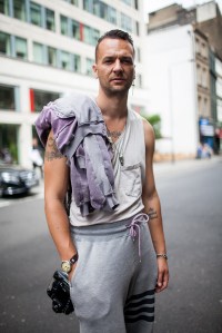 London Collections: Men spring 2017 street style