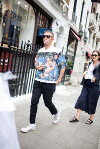 London Collections: Men spring 2017 street style