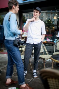 London Collections: Men spring 2017 street style