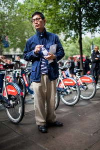 London Collections: Men spring 2017 street style