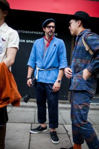 London Collections: Men spring 2017 street style