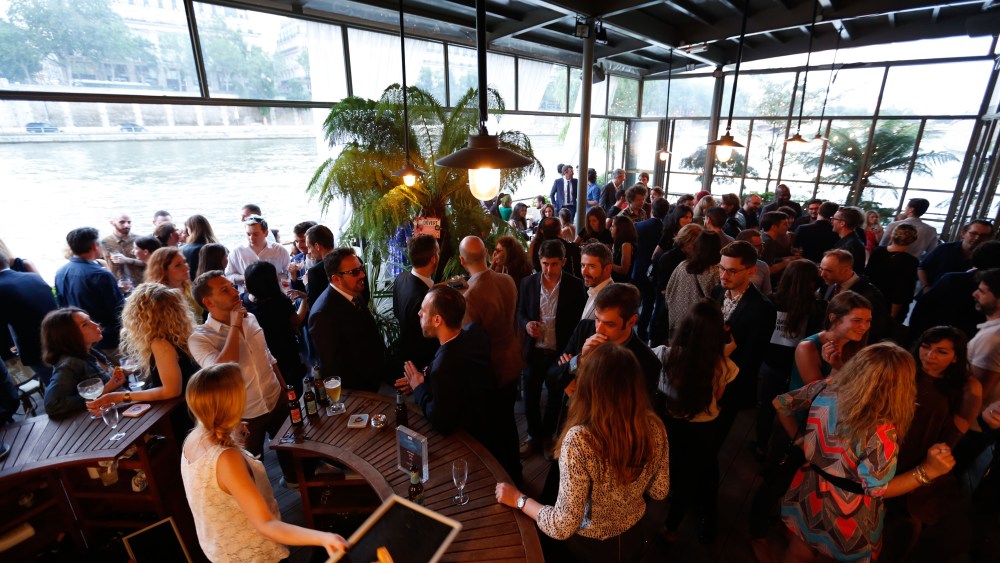 The scene at GQ France's 'Riviera bash'