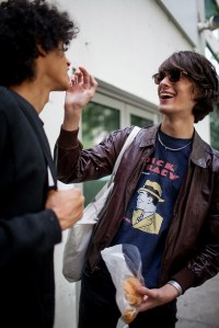 london men's fashion week spring 2017 street style