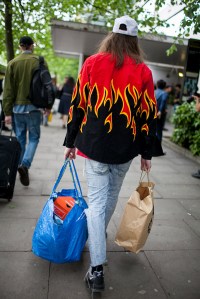 london men's fashion week spring 2017 street style