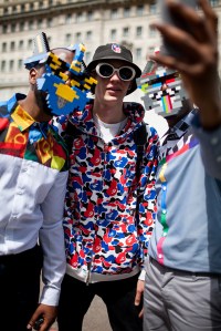 london men's fashion week spring 2017 street style