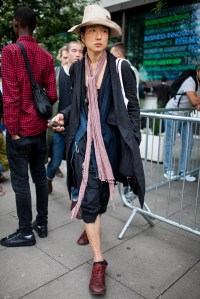 london men's fashion week spring 2017 street style