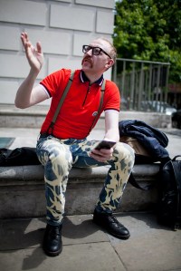 london men's fashion week spring 2017 street style