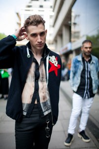 london men's fashion week spring 2017 street style