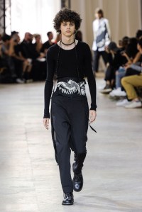 Ann Demeulemeester Men’s Spring 2017