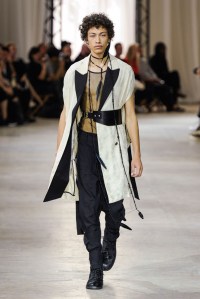 Ann Demeulemeester Men’s Spring 2017