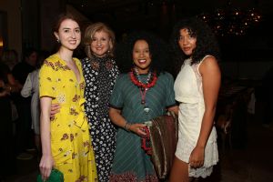 Isabella Huffington, Arianna Huffington, Sherry Bronfman and Vanessa Bronfman Arianna Huffington Celebrates 'The Sleep Revolution' With NeueHouse Dinner