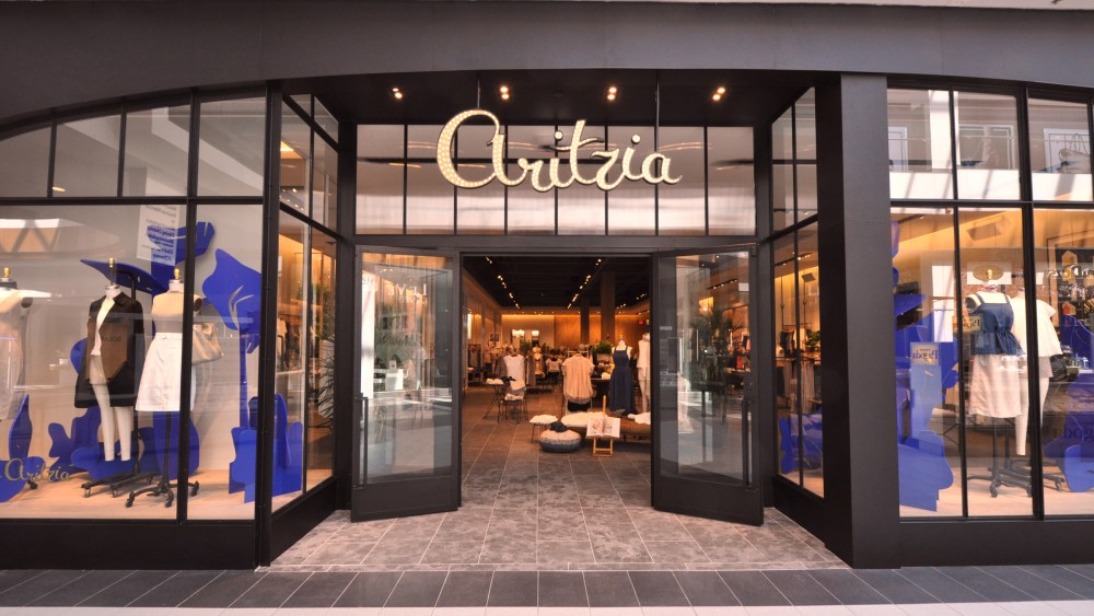 Aritzia is taking its first international steps.