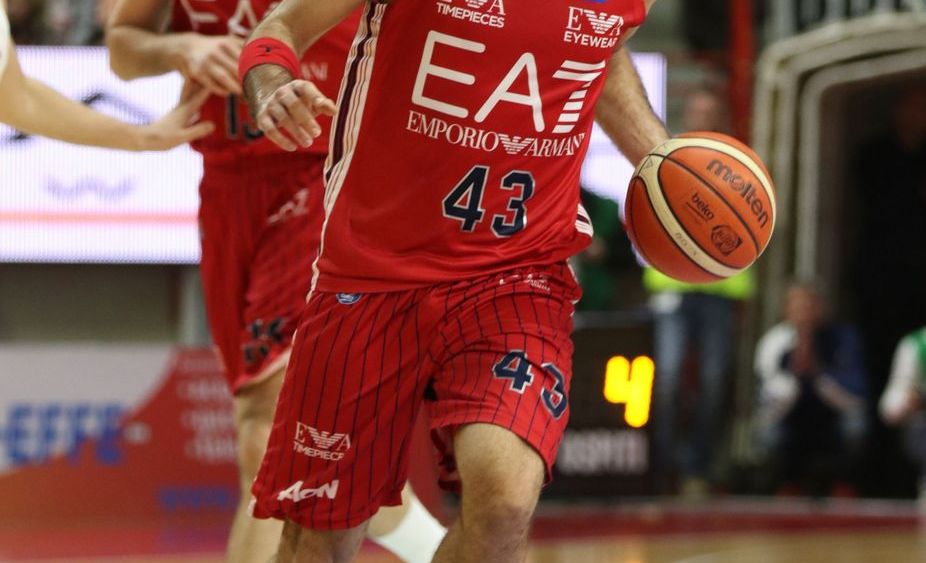 Krunoslav Simon of the EA7 Emporio Armani Milano team