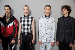 Backstage at Dior Homme Men's Spring 2017