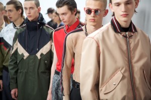 Backstage at Dior Homme Men's Spring 2017