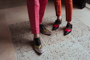 Backstage at Haider Ackermann Men's Spring 2017