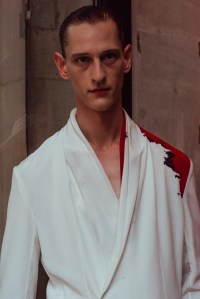 Backstage at Haider Ackermann Men's Spring 2017