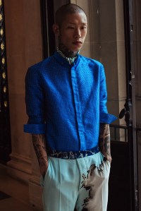 Backstage at Haider Ackermann Men's Spring 2017