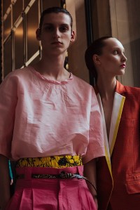 Backstage at Haider Ackermann Men's Spring 2017
