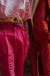 Backstage at Haider Ackermann Men's Spring 2017