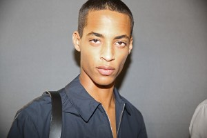 Backstage at Hermès Men's Spring 2017