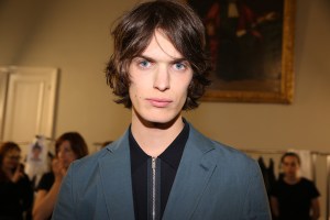 Backstage at Hermès Men's Spring 2017