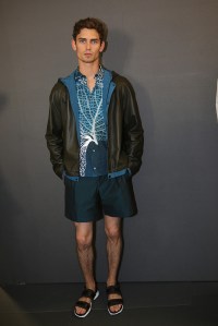 Backstage at Hermès Men's Spring 2017
