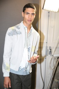 Backstage at Hermès Men's Spring 2017