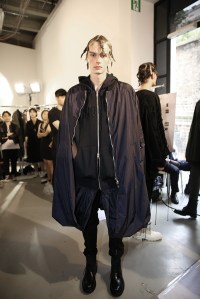 Backstage at Juun.J Men's Spring 2017