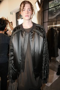 Backstage at Juun.J Men's Spring 2017