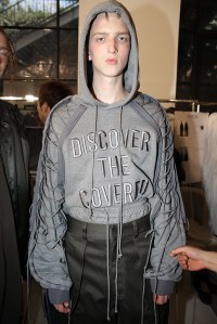 Backstage at Juun.J Men's Spring 2017