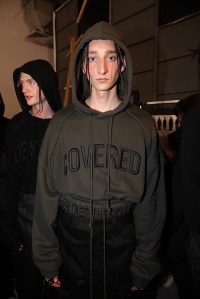 Backstage at Juun.J Men's Spring 2017
