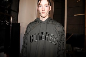 Backstage at Juun.J Men's Spring 2017