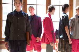 Backstage at Kolor Men's Spring 2017