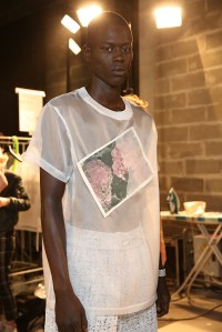 Backstage at Off-White Men's Spring 2017