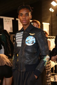 Backstage at Off-White Men's Spring 2017