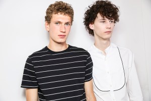 Backstage at Officine Générale Men's Spring 2017