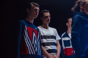 Backstage at White Mountaineering Men's Spring 2017