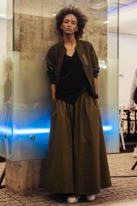 Backstage at White Mountaineering Men's Spring 2017