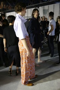 Backstage at Wooyoungmi Men's Spring 2017