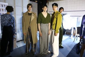 Backstage at Wooyoungmi Men's Spring 2017